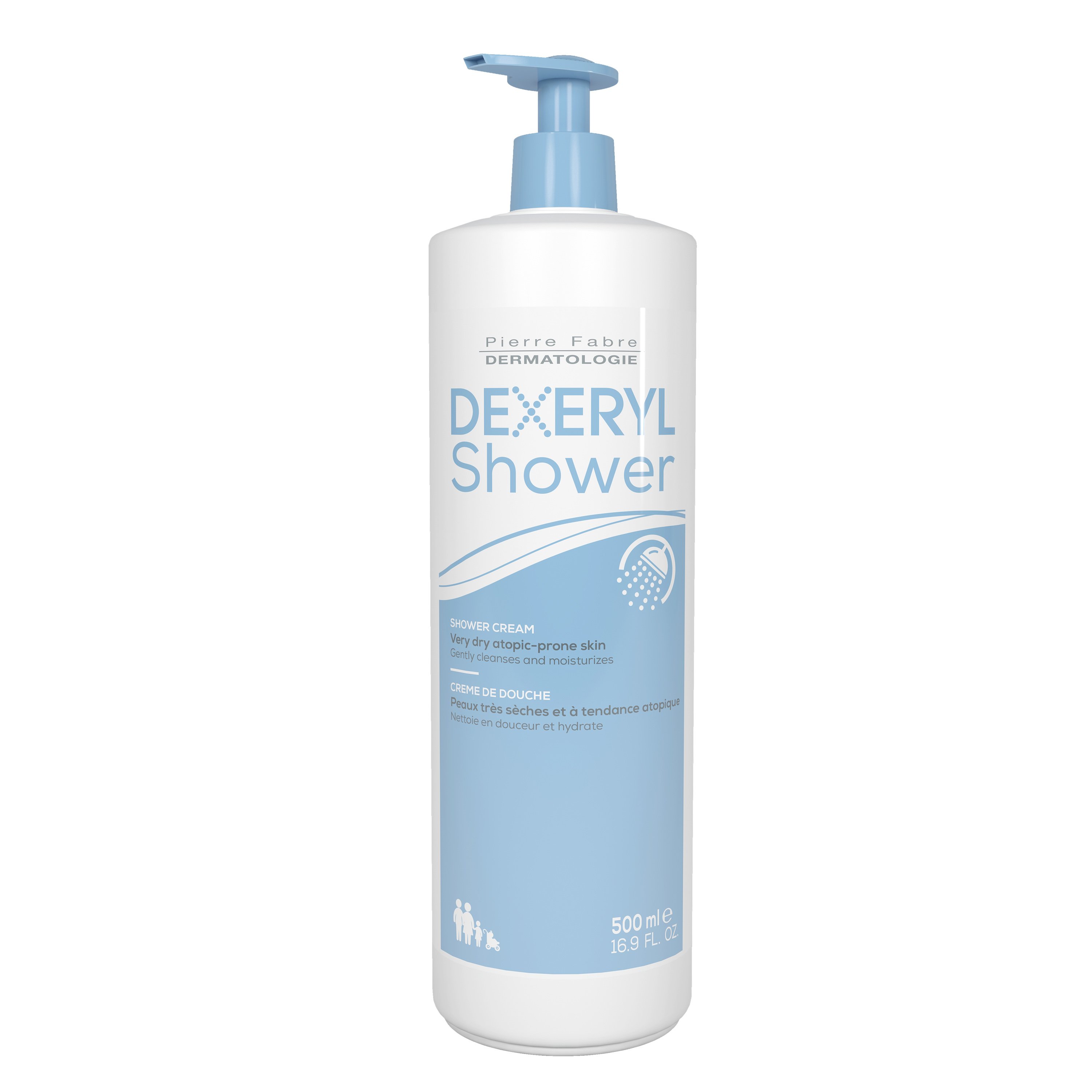 Dexeryl Shower Cream Μαλακτική Κρέμα Καθαρισμού για Πολύ Ξηρό Δέρμα 500ml