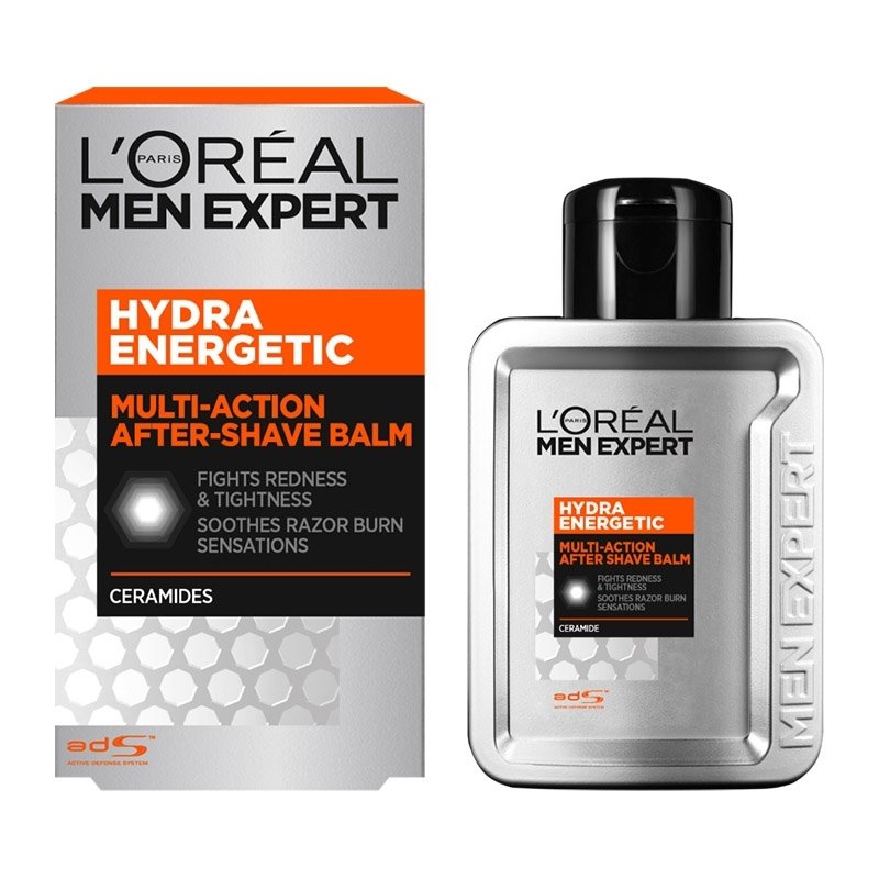 L’oreal Paris Men Expert Hydra Energetic After Shave Balm Βάλσαμο Κατά της Ερυθρότητας & της Αίσθησης Τραβήγματος 100ml