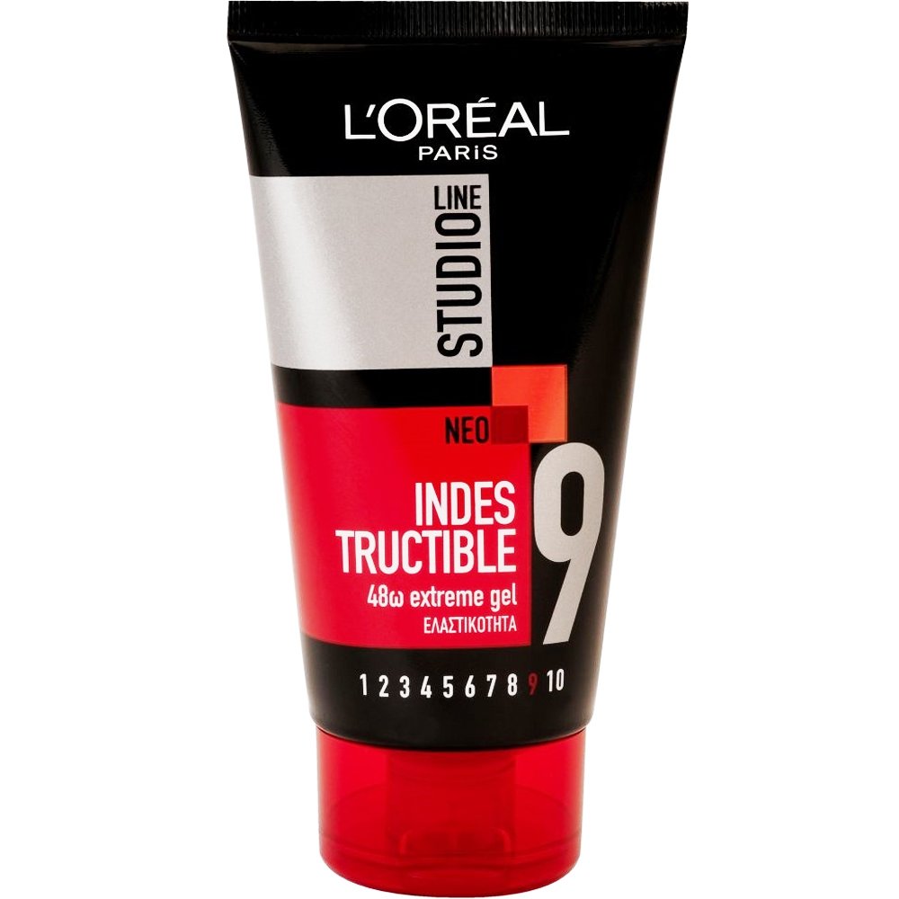 L'Oreal Paris Studio Line Indestructible 48Η Extreme Gel για Εξαιρετικά Δυνατό Κράτημα & Ελαστικότητα που Διαρκεί έως & 48 Ώρες 150ml