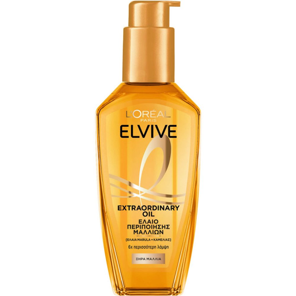 Loreal Paris L'Oreal Paris Elvive Extraordinary Oil Θρεπτικό Έλαιο Περιποίησης για Ξηρά Μαλλιά που Χαρίζει Λάμψη & Απαλότητα 100ml