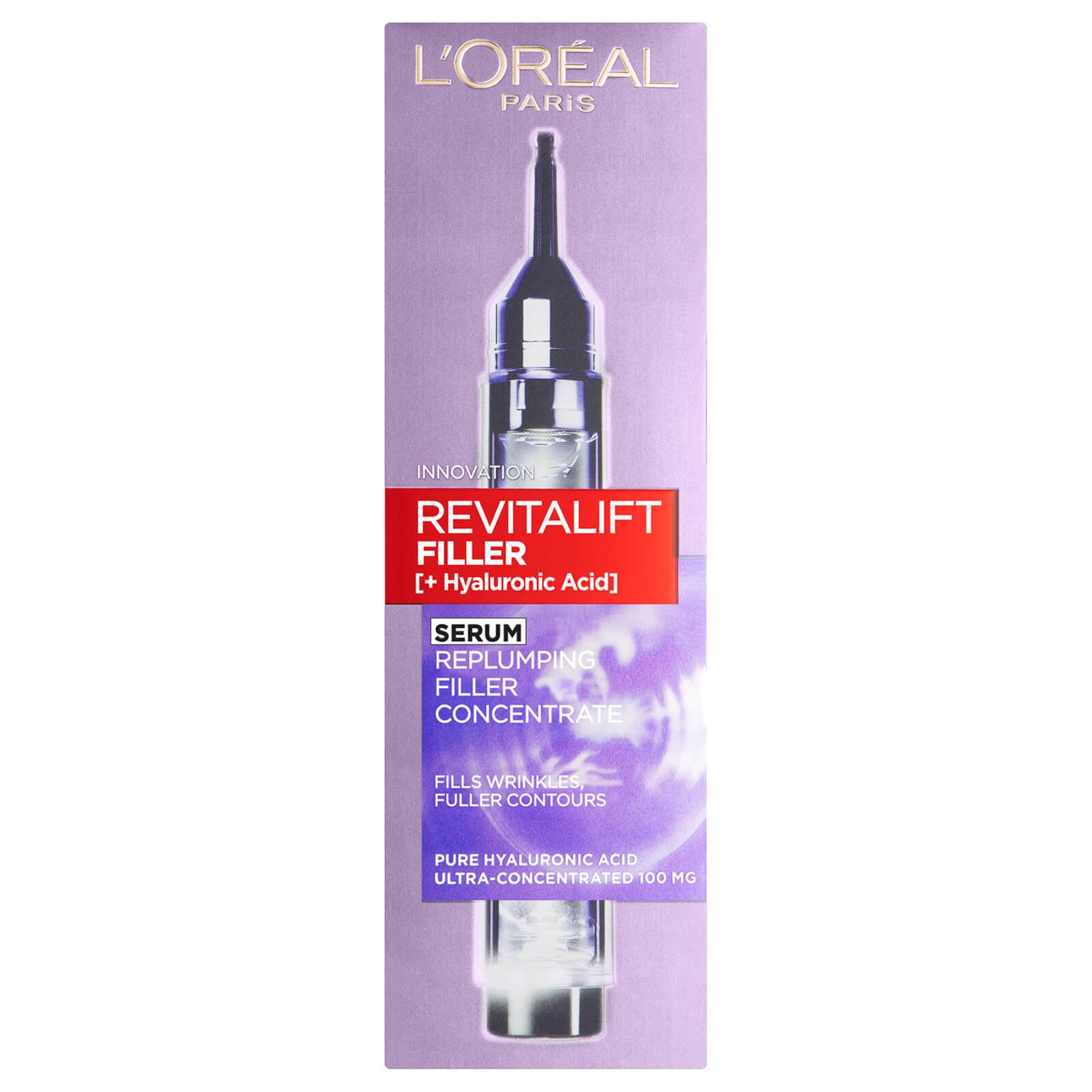 L’oreal Paris Revitalift Filler Αντιρυτιδικός Ορός Προσώπου Εμπλουτισμένος με Υαλουρονικό Οξύ 16ml