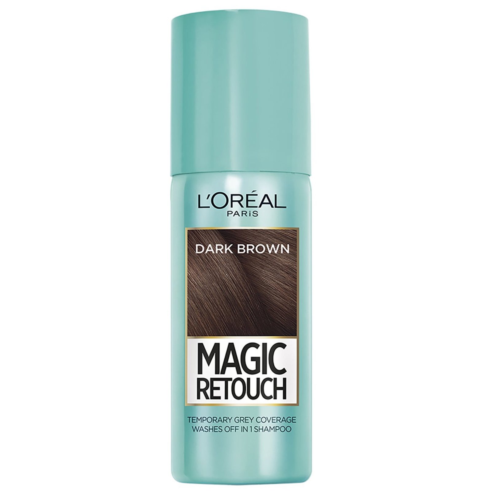 L’oreal Paris Magic Retouch Spray Κάλυψης Λευκών Ριζών Σκούρο Καστανό 75ml – 2 Dark Brown