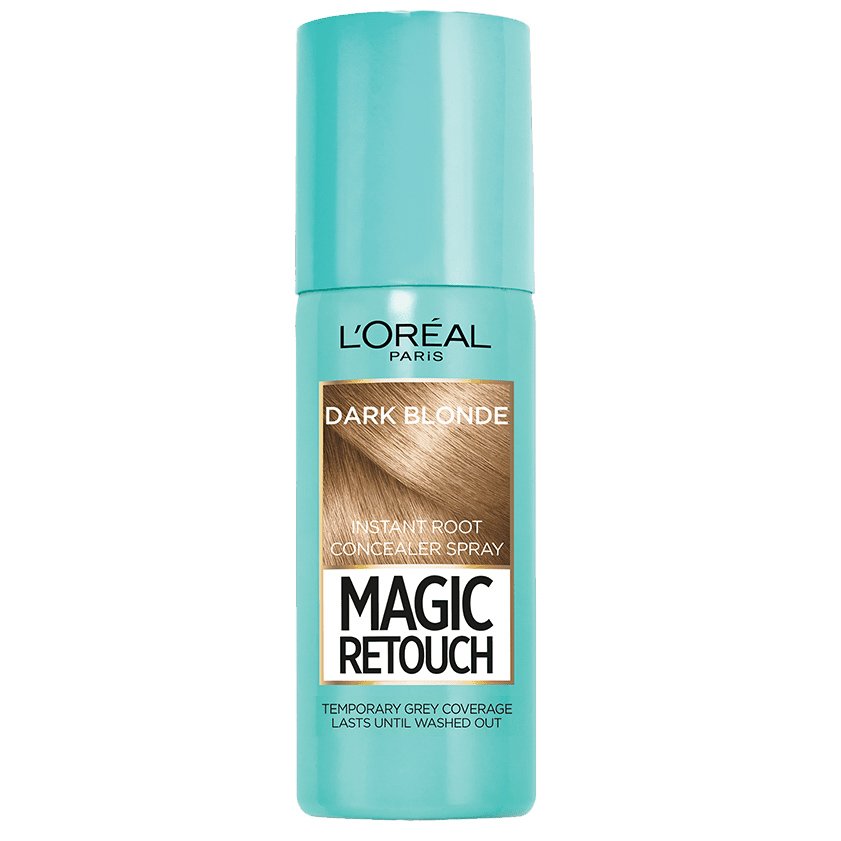 L’oreal Paris Magic Retouch Spray Κάλυψης Λευκών Ριζών Ξανθό Σκούρο 75ml – 4 Dark Blonde