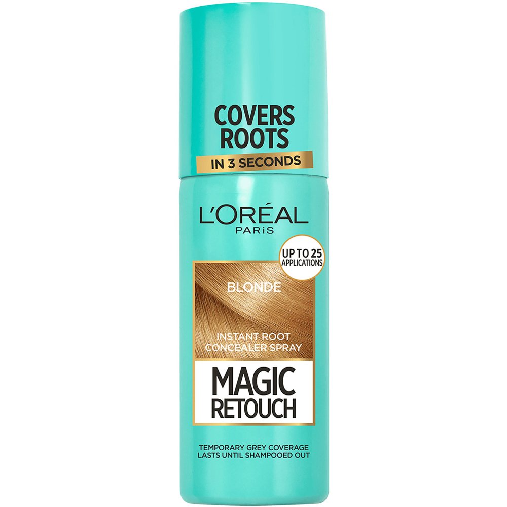 L'Oreal Paris Magic Retouch Spray Κάλυψης Λευκών Ριζών Ξανθό 75ml - 5 Blonde