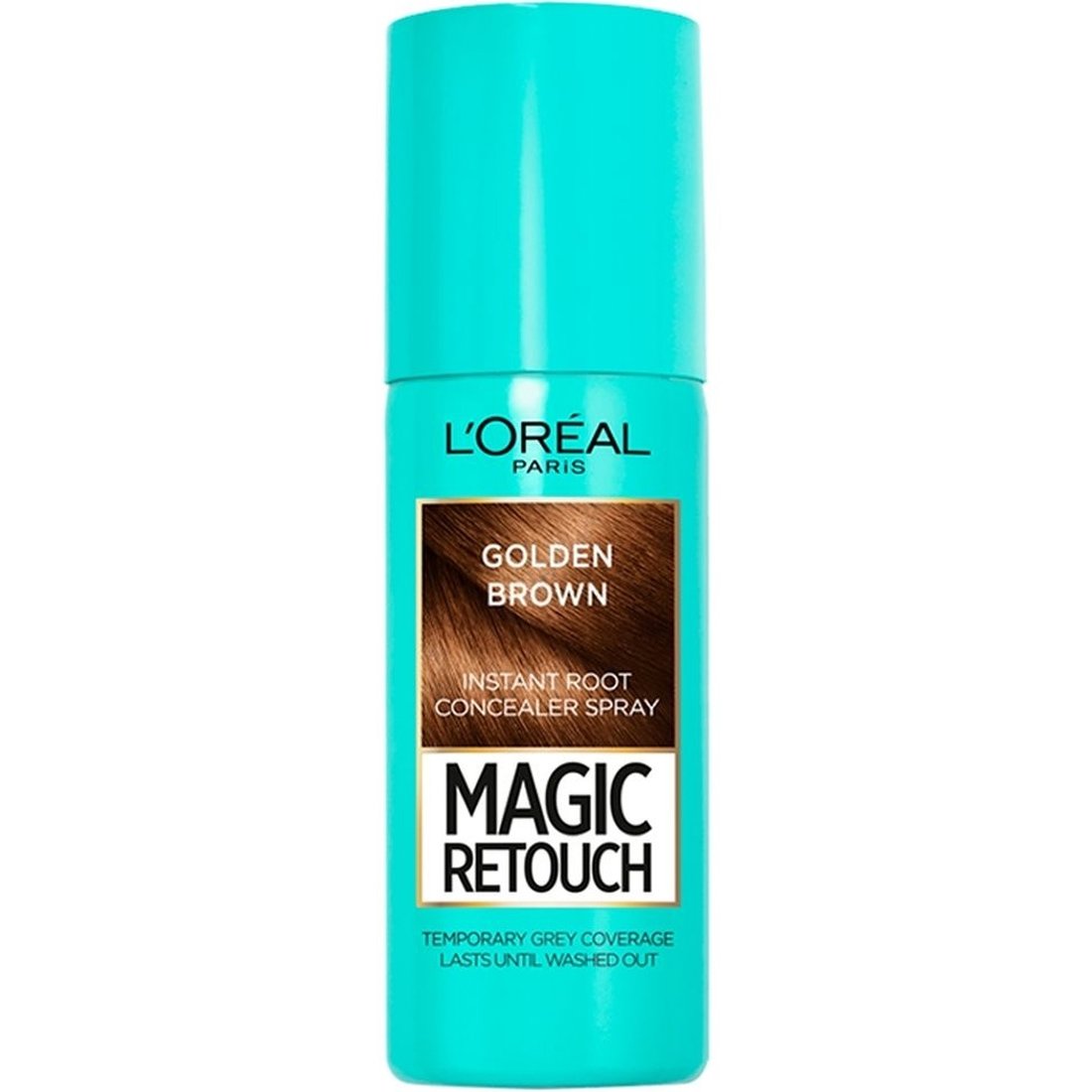 Loreal Paris L'oreal Paris Magic Retouch Spray Κάλυψης Λευκών Ριζών Καστανό Χρυσαφί 75ml - 10 Golden Brown