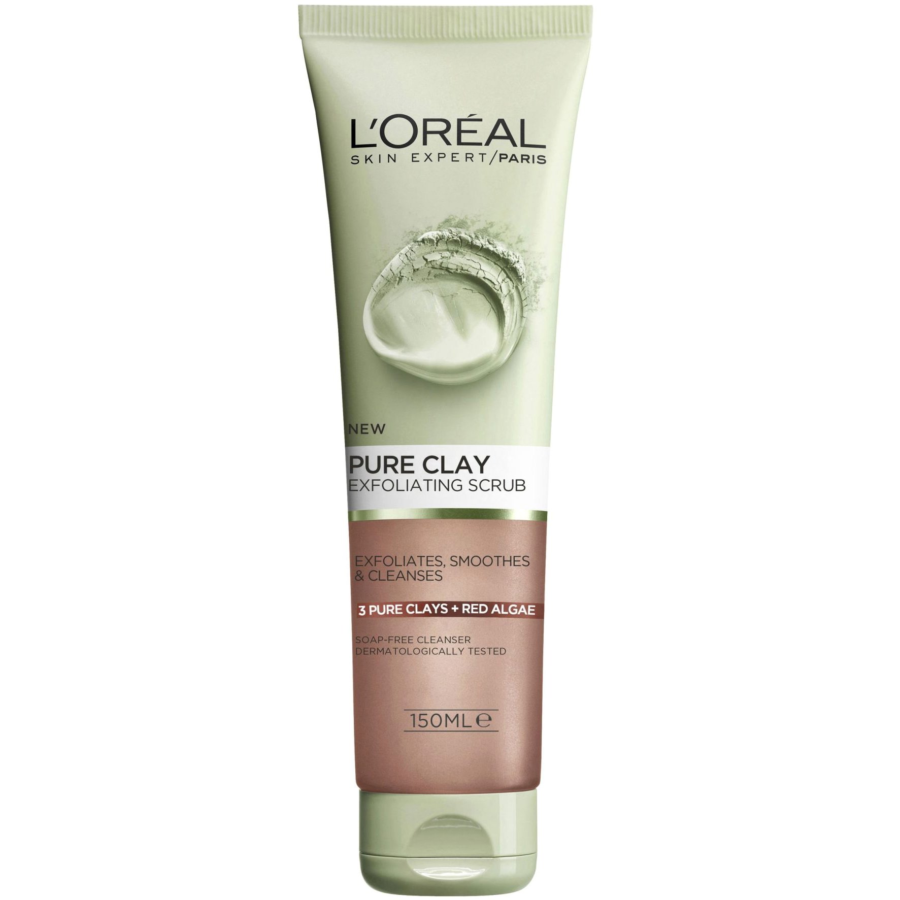 L’oreal Paris Pure Clay Glow Gel Εντατικού Καθαρισμού για Λάμψη με Εκχύλισμα Άλγης 150ml