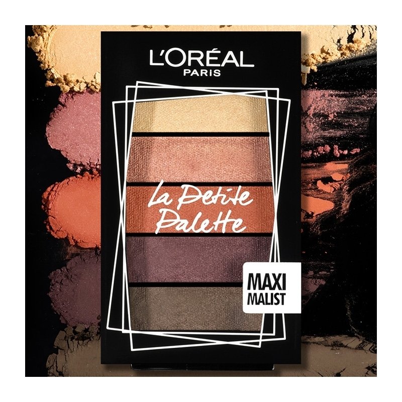 L’oreal Paris La Petite Mini Eyeshadow Palette Παλέτα Σκιών για Αμέτρητους Χρωματικούς Συνδυασμούς 5×0.80gr – Maximalist