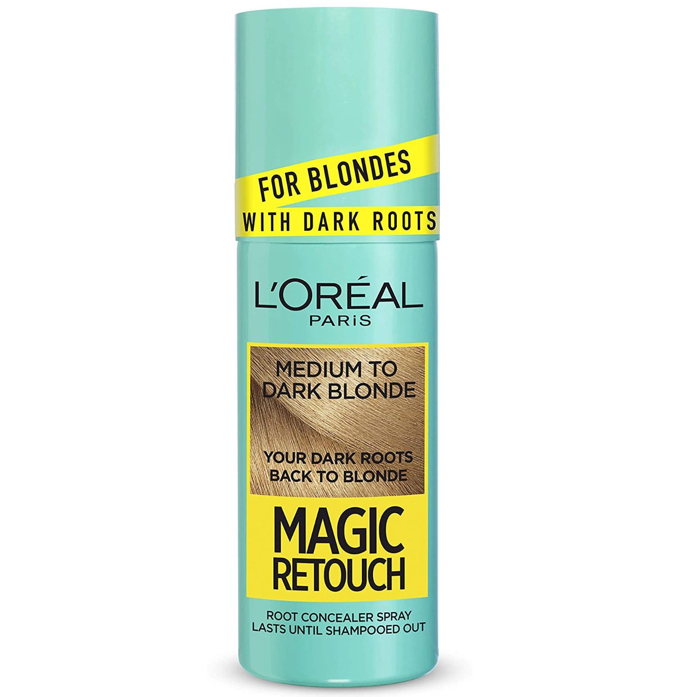 L’oreal Paris Magic Retouch for Blondes with Dark Roots Spay Κάλυψης για Σκούρες Ρίζες 75ml – 7.3 Medium to Dark Blonde
