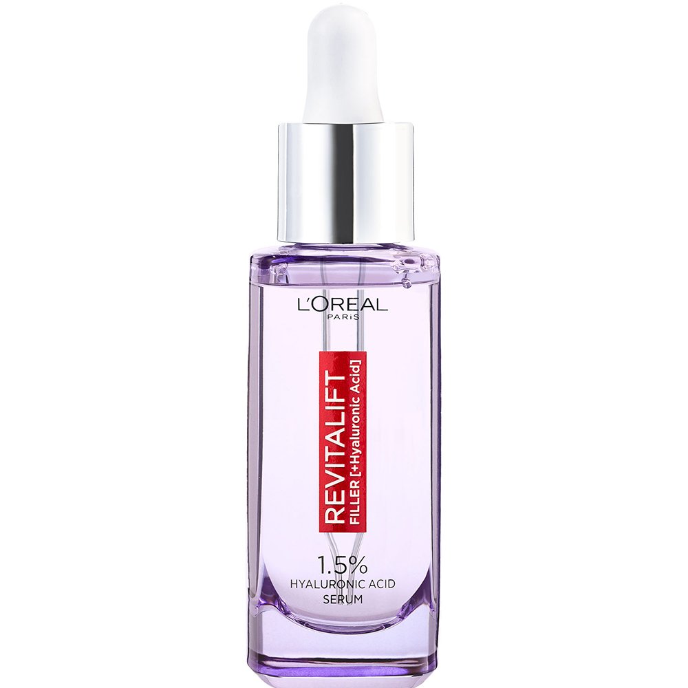 Loreal Paris L'Oreal Paris Revitalift Filler Dropper Hyaluronic Acid Serum Ενυδατικός - Αντιρυτιδικός Ορός Προσώπου Εμπλουτισμένος με Καθαρό Υαλουρονικό Οξύ 30ml