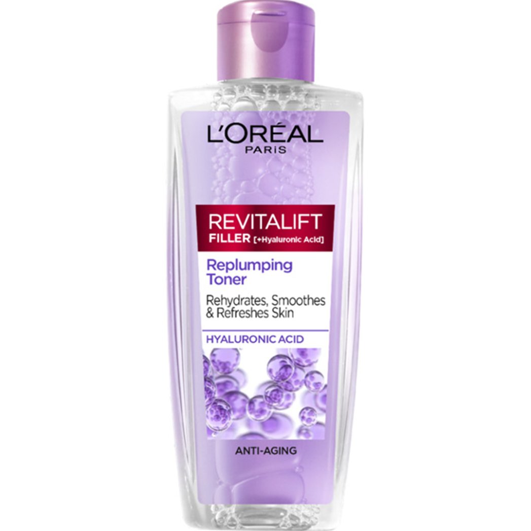 Loreal Paris L'oreal Paris Revitalift Filler Replumping Toner Τονωτική Λοσιόν Προσώπου με Υαλουρονικό Οξύ για Ενυδάτωση της Επιδερμίδας 200ml