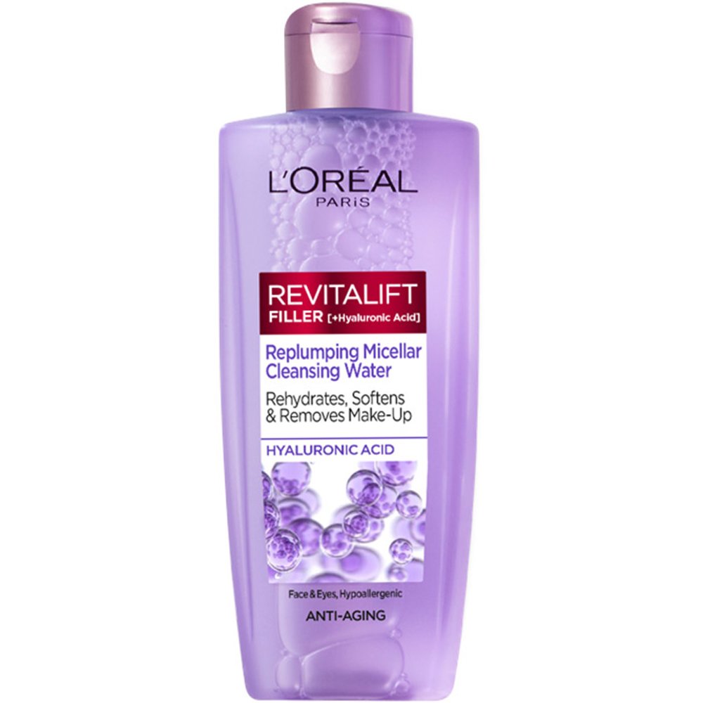 Loreal Paris L'oreal Paris Revitalift Filler Νερό Micellaire για Καθαρισμό & Ντεμακιγιάζ Προσώπου - Ματιών 200ml