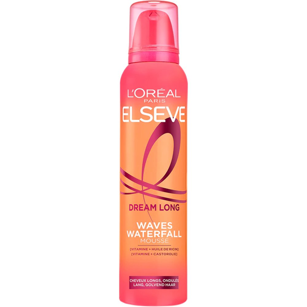 L'Oreal Paris Elvive Dream Long Waves Waterfall Mousse Αφρός Μαλλιών για Μπούκλες & Ανάλαφρο Κυματιστό Αποτέλεσμα 150ml