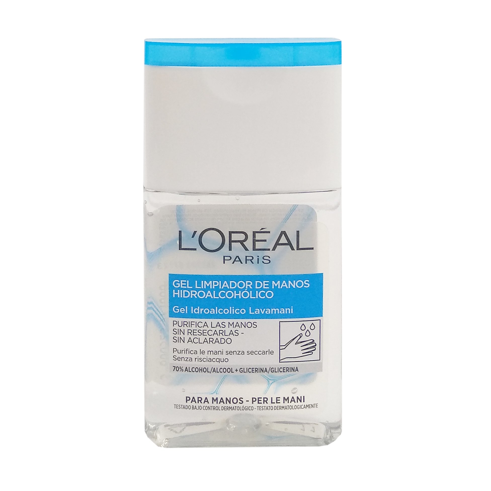 Loreal Καθαριστικό Gel Χεριών με 70% Αλκοόλ 125ml
