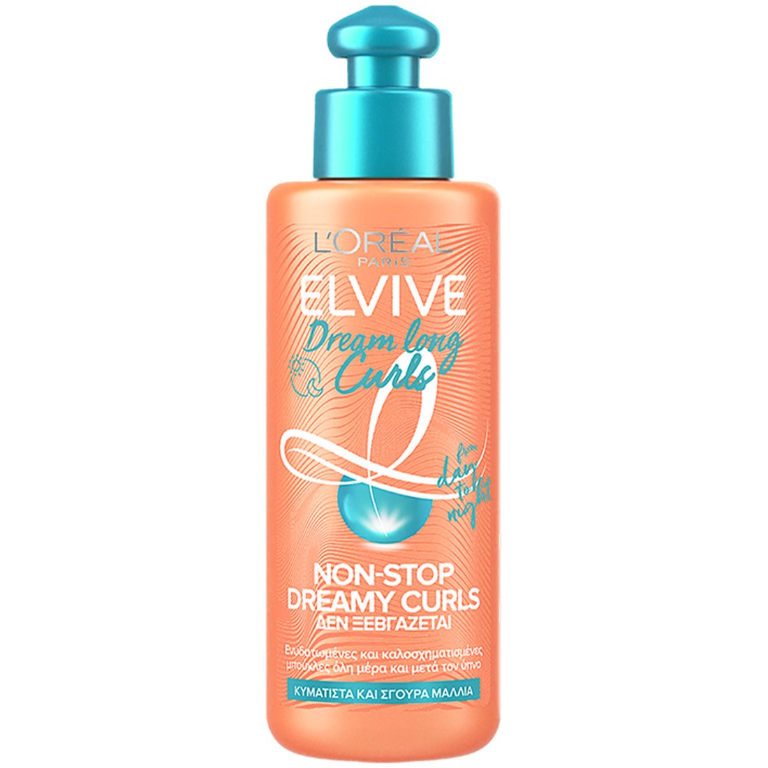 L’oreal Paris Elvive Dream Long Curls Leave-In Cream Ενυδατική Κρέμα Μαλλιών Leave-In για Καλοσχηματισμένες Μπούκλες, Χωρίς Ξέβγαλμα 200ml