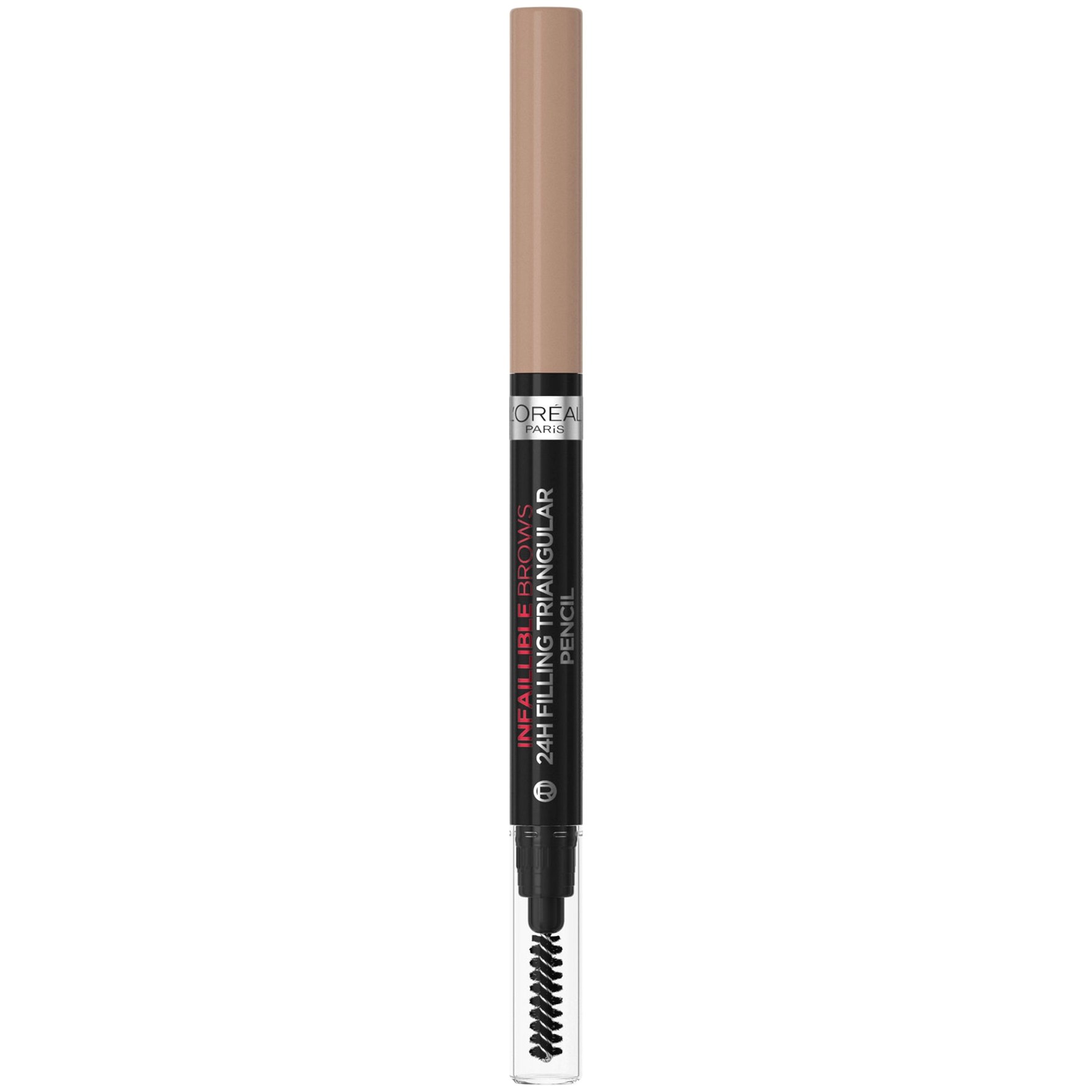 Loreal Paris L'Oreal Paris Infaillible Brows 24H Filling Triangular Eyebrow Pencil Μολύβι Φρυδιών & Βουρτσάκι για Φυσικό Τελείωμα 1ml - 6.0 Dark Blonde