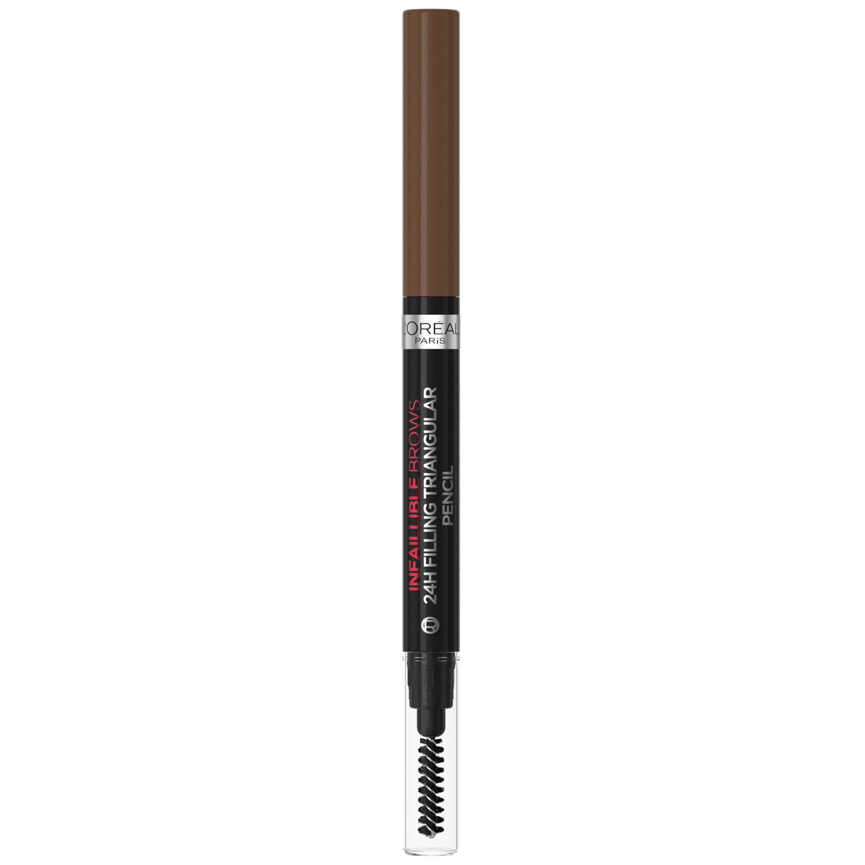 L'Oreal Paris Infaillible Brows 24H Filling Triangular Eyebrow Pencil Μολύβι Φρυδιών & Βουρτσάκι για Φυσικό Τελείωμα 1ml - 5.0 Light Brunette