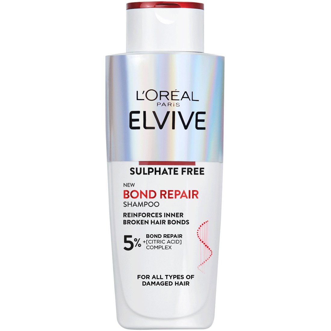L’oreal Paris Elvive Bond Repair Shampoo Επανορθωτικό Σαμπουάν που Ενδυναμώνει τους Σπασμένους Δεσμούς της Τρίχας 200ml