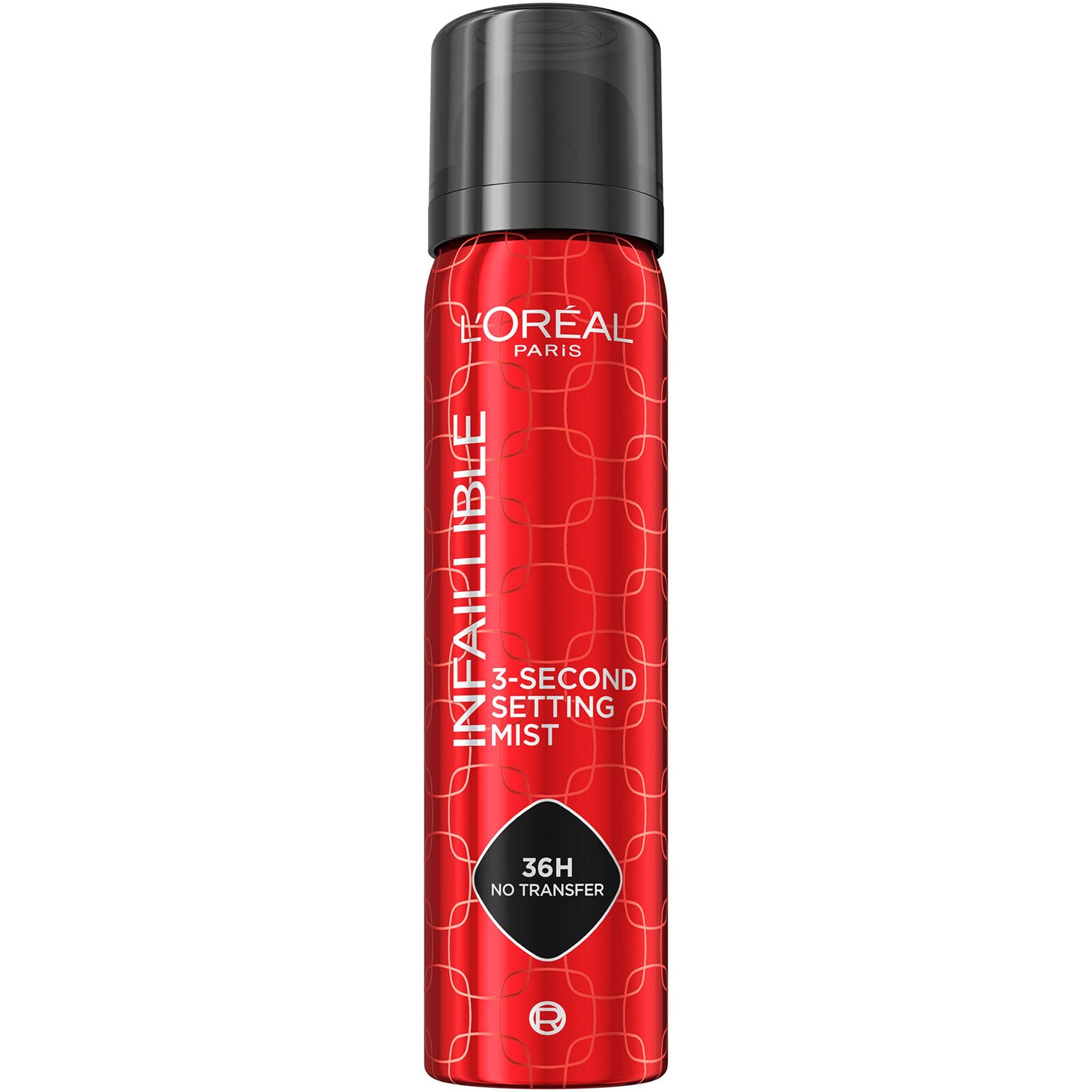 L'Oreal Paris Infaillible 3 Second Setting Mist Σταθεροποίησης Μακιγιάζ για Όλους τους Τύπους Επιδερμίδας 36h 75ml