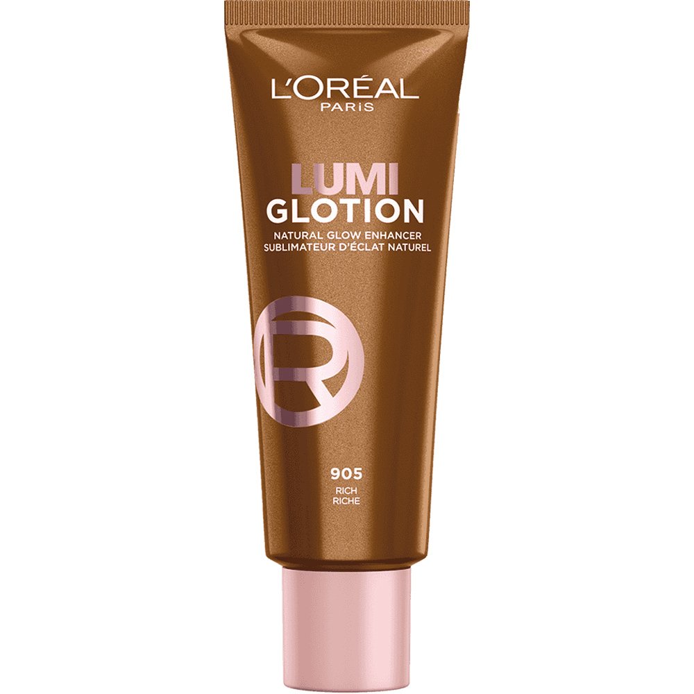 Loreal Paris L'Oreal Paris Lumi Glotion Natural Glow Enhancher Fluid Highlighter Highlighter Προσώπου & Σώματος που Ενισχύει την Λάμψη 40ml - 905 Very Deep Glow