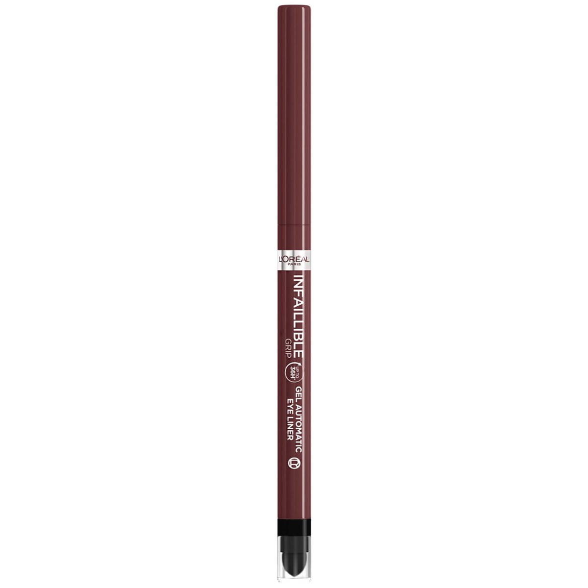 Loreal Paris L'Oreal  Paris Infaillible Grip Gel Automatic Eye Liner Μολύβι Ματιών σε Μορφή Gel με Διάρκεια Έως & 36 Ώρες 1 Τεμάχιο - 13 Velvet Bordeaux