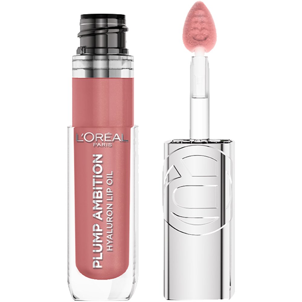 L'Oreal Paris Plump Ambition Hyaluron Lip Oil Ενυδατικό Λάδι Όγκου Χειλιών με Υαλουρονικό Οξύ 24ωρης Διάρκειας 5ml - 601 Worth It