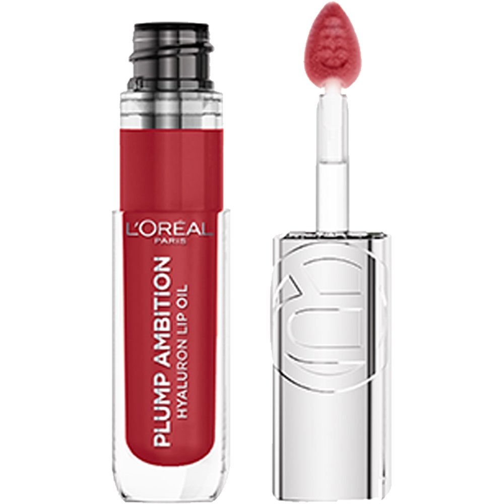 Loreal Paris L'oreal Paris Plump Ambition Hyaluron Lip Oil Ενυδατικό Λάδι Όγκου Χειλιών με Υαλουρονικό Οξύ 24ωρης Διάρκειας 5ml - 390 Cherry Cherie