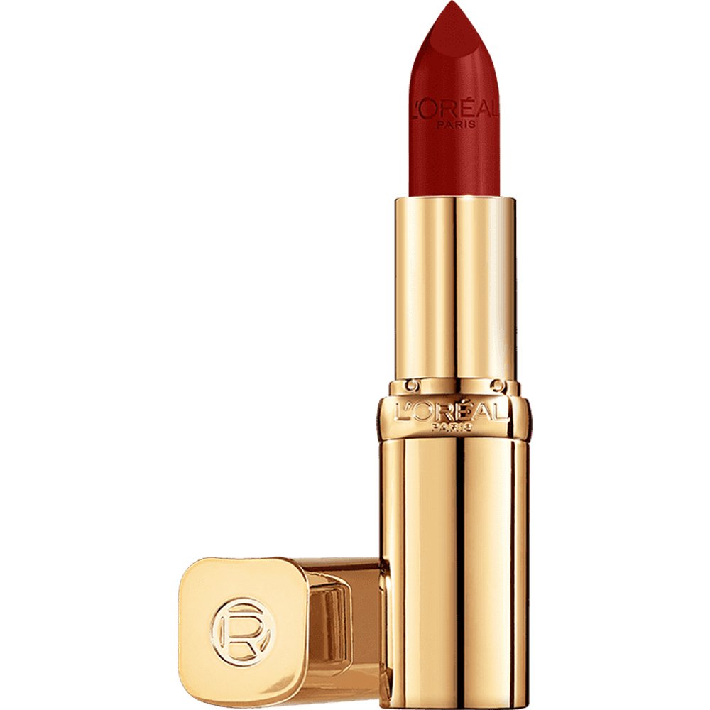 L'Oreal Paris Color Riche Satin Lipstick Κρεμώδες Κραγιόν με Πλούσια Υφή Εμπλουτισμένο με Argan Oil 1 Τεμάχιο - 1990 Le Bordeaux