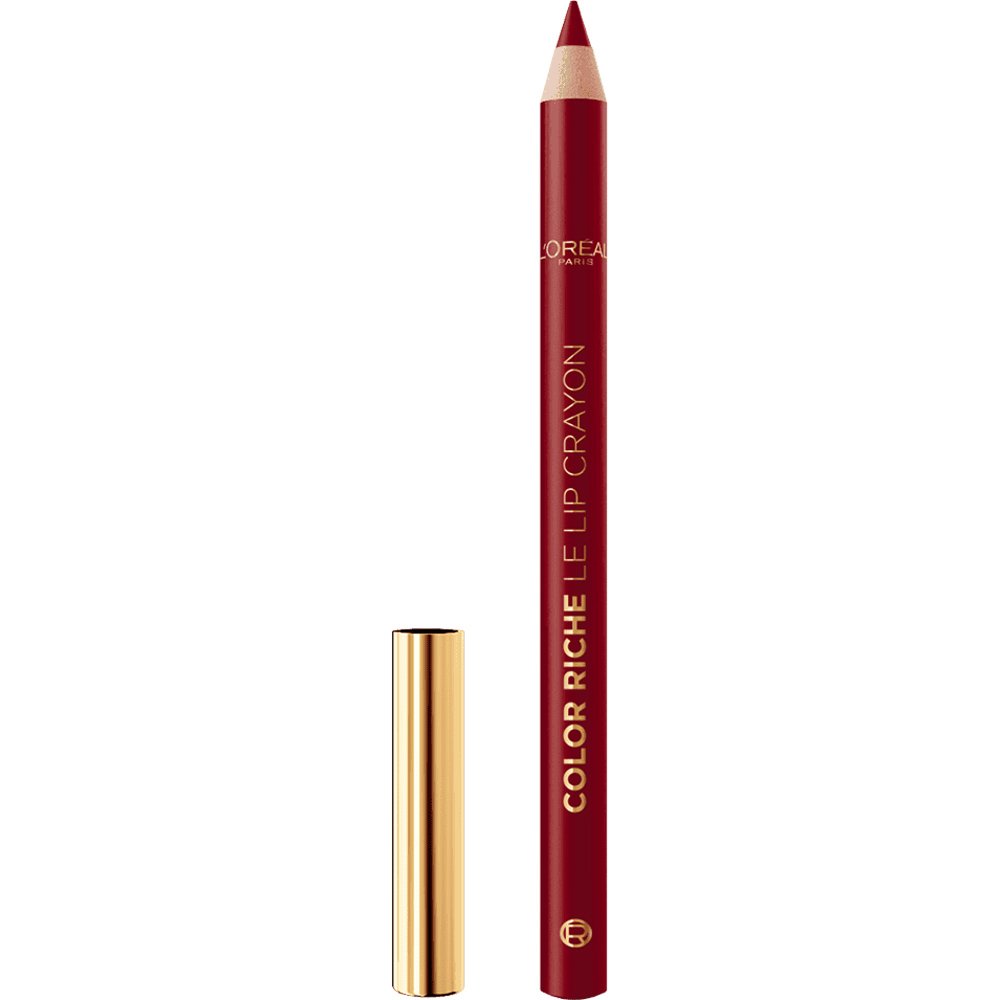 L'Oreal Paris Color Riche Le Lip Crayon Μολύβι Χειλιών που Αναδεικνύει τις Καμπύλες & Τονίζει το Περίγραμμα 1 Τεμάχιο - 1990 Le Bordeaux