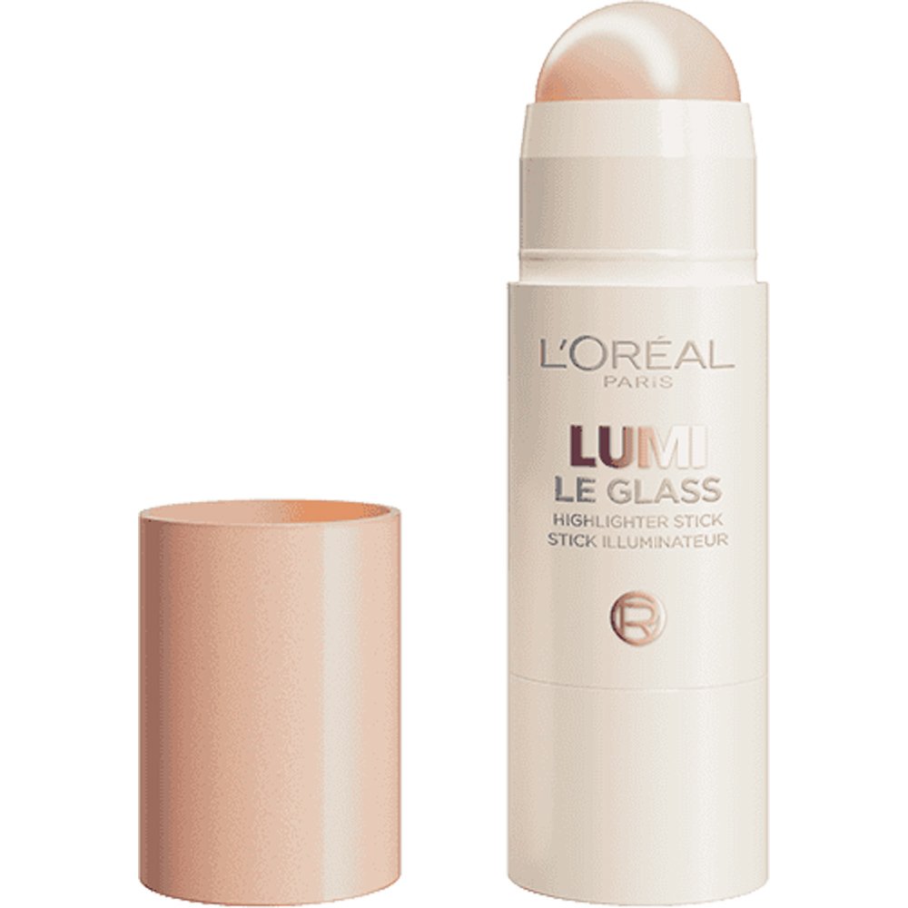 Loreal Paris L'Oreal Paris Lumi Le Glass Highlighter Stick Πολυχρηστικό Highlighter σε Μορφή Στικ που Προσφέρει Λάμψη 6.5g - 610 Glassy Pearl Eclat