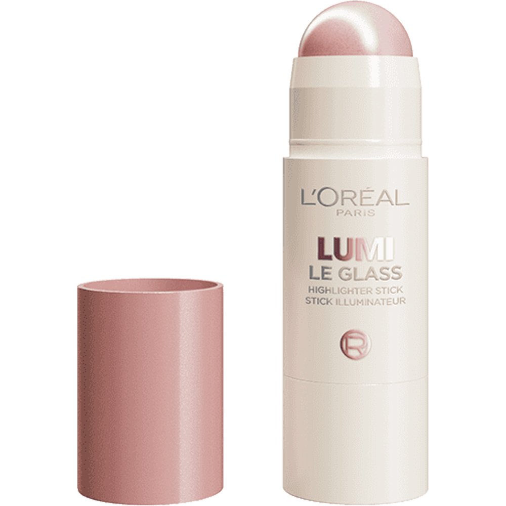 Loreal Paris L'Oreal Paris Lumi Le Glass Highlighter Stick 6.5g - 620 Glassy Pink Ballet,Πολυχρηστικό Highlighter σε Μορφή Στικ που Προσφέρει Λάμψη