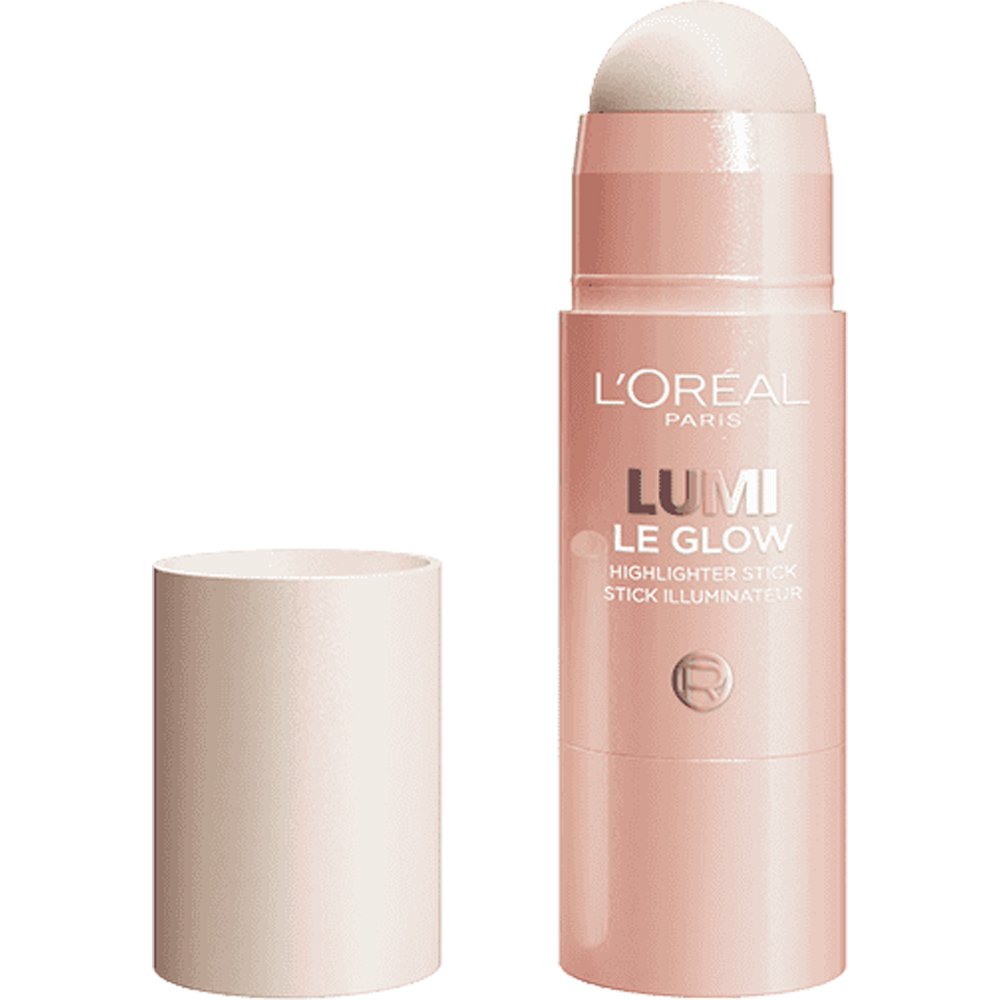 Loreal Paris L'Oreal Paris Lumi Le Glow Highlighter Stick Πολυχρηστικό Highlighter σε Μορφή Στικ που Προσφέρει Λάμψη 6.5g - 630 Glowy Cream Chic