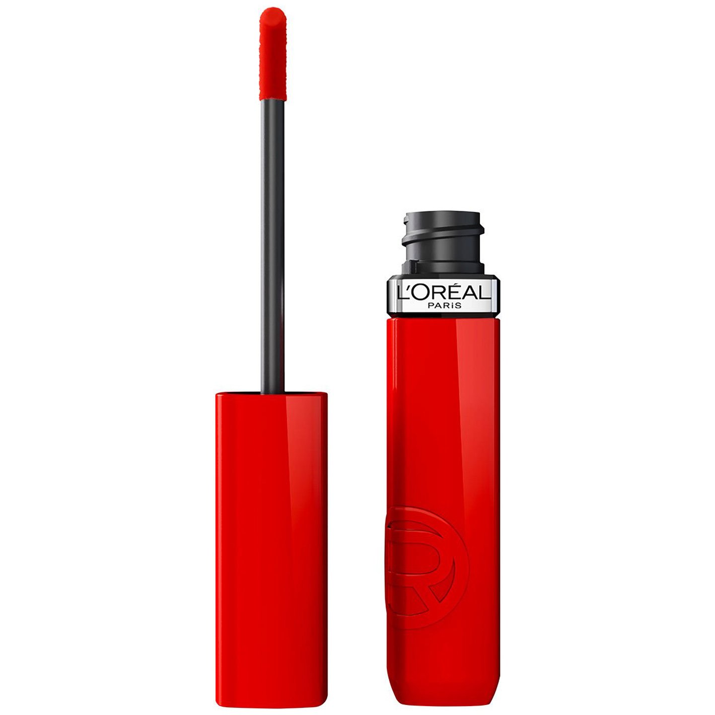 L'Oreal Paris Infaillible Laque Resitance Liquid Lipstick Υγρό Λαμπερό Κραγιόν για Έντονο Χρώμα Μακράς Διάρκειας 4.3ml - 415 Red Bisou