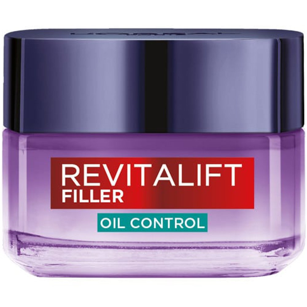L'Oreal Paris Revitalift Filler 8H Oil Control Hyaluronic Gel-Cream Κρέμα Αναπλήρωσης Όγκου & Ελέγχου Λιπαρότητας σε Μικτές Επιδερμίδες 50ml