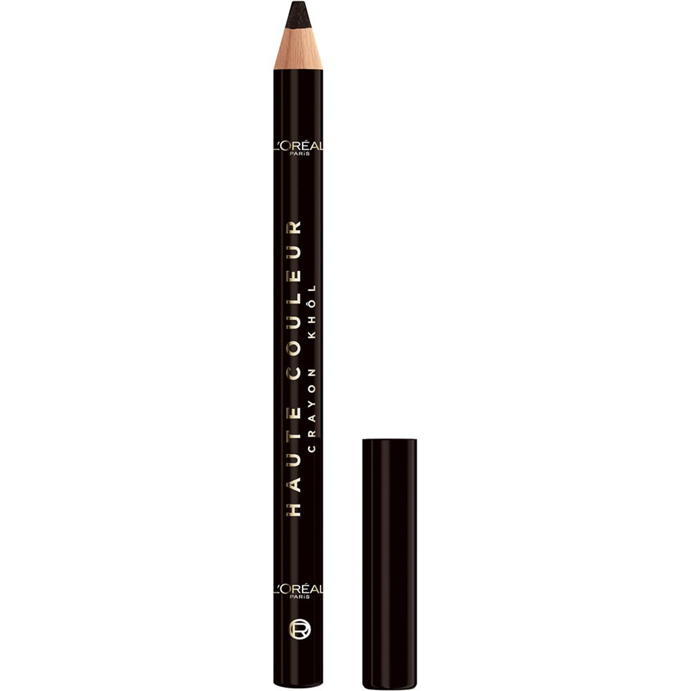 L'Oreal Paris Haute Couleur Crayon Khol Liner Taupe Κρεμώδης Μολύβι Ματιών για Έντονο Χρώμα & Εύκολη Εφαρμογή 1 Τεμάχιο - 120 Brun Leather