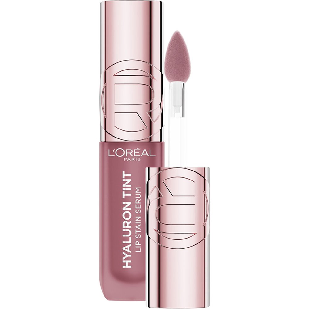 L'Oreal Paris Hyaluron Tint Lip Stain Serum Ενυδατικό Serum για Χείλη και Ζυγωματικά με Υαλουρονικό Οξύ που Προσφέρει Χρώμα με Διάρκεια, 5ml - 217 Smoky Mauve
