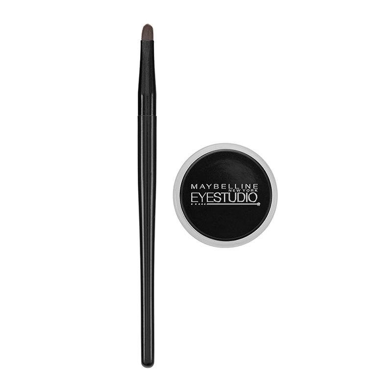 Maybelline Eye Studio Gel Liner Black Eyeliner σε Μορφή Gel, Σταθερό Αδιάβροχο για 24 Ώρες 2.8gr