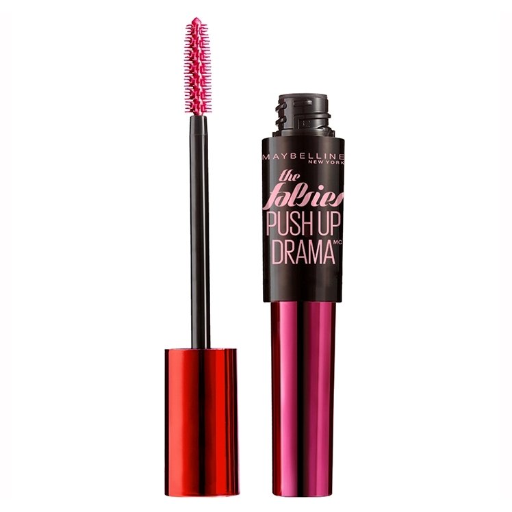 Maybelline The Falsies Push up Drama Μάσκαρα για Βλεφαρίδες σαν Ψεύτικες Very Black 9,5ml