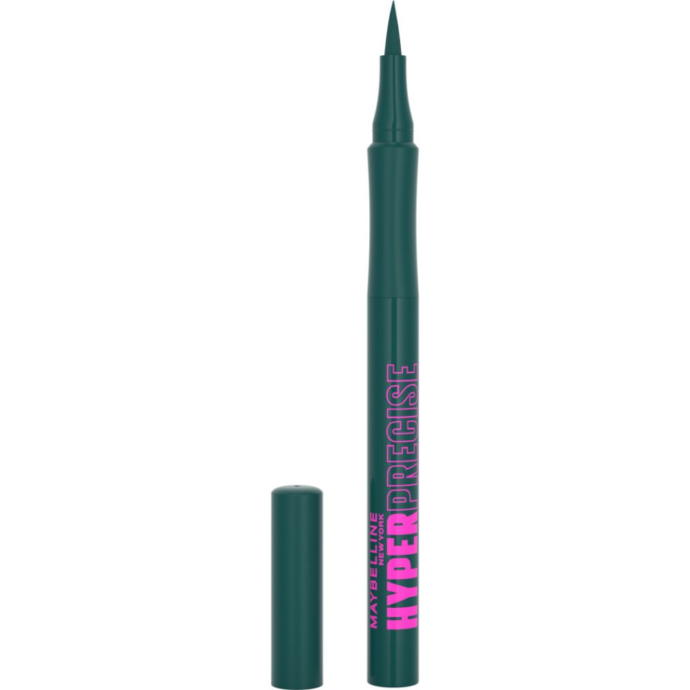 Maybelline Hyper Precise Liquid Liner Υγρό Eyeliner με Πολύ Λεπτή Μύτη 1 Τεμάχιο - 730 Jungle Green