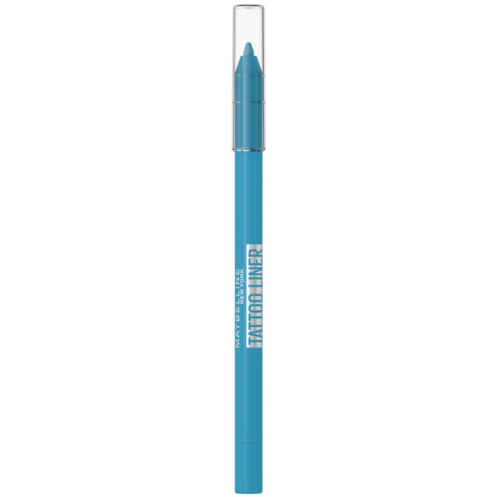 MAYBELLINE Maybelline Tatoo Liner Sharpenable Gel Pencil Αδιάβροχο Μολύβι Ματιών με Υφή Τζελ & Έντονο Χρώμα που Διαρκεί 1 Τεμάχιο - 806 Arctic Skies