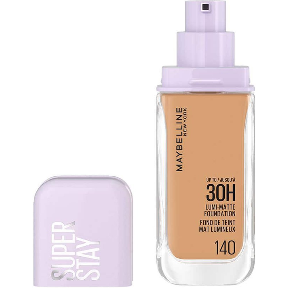 Maybelline Super Stay Lumi Matte Foundation Υγρό Βελούδινο Ματ Foundation Μεγάλης Διάρκειας 35ml - 140