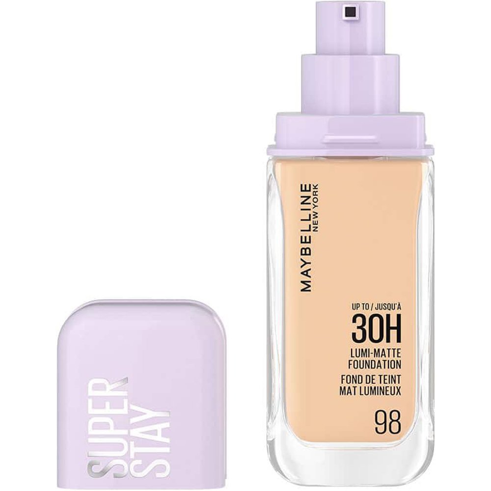 MAYBELLINE Maybelline Super Stay Lumi Matte Foundation Υγρό Βελούδινο Ματ Foundation Μεγάλης Διάρκειας 35ml - 98