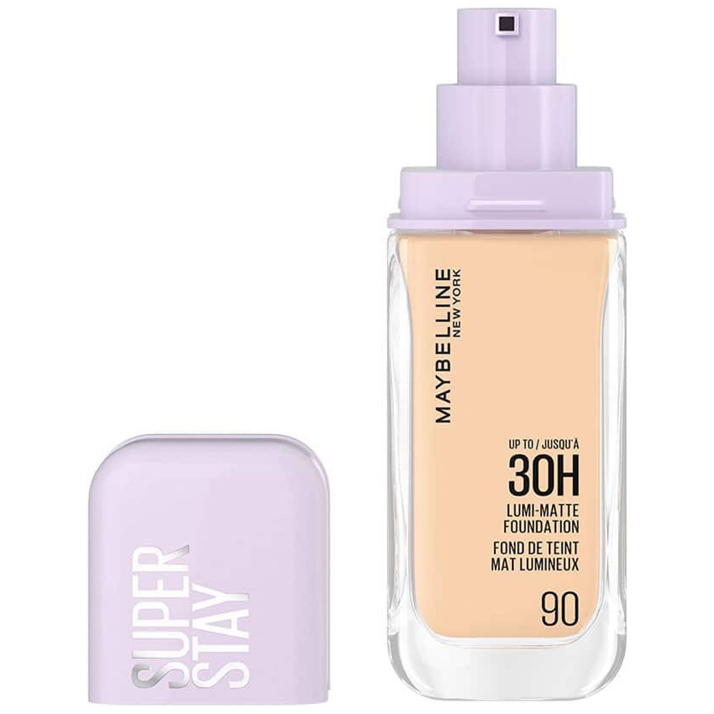 Maybelline Super Stay Lumi Matte Foundation Υγρό Βελούδινο Ματ Foundation Μεγάλης Διάρκειας 35ml - 90