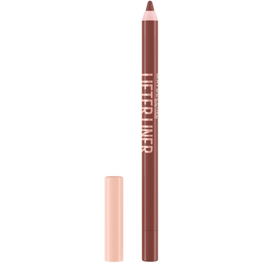 Maybelline Lifter Liner Lip Liner Μολύβι Χειλιών Μεγάλης Διάρκειας με Υαλουρονικό Οξύ & Έλαιο Jojoba 1 Τεμάχιο - 02 Let's Bounce