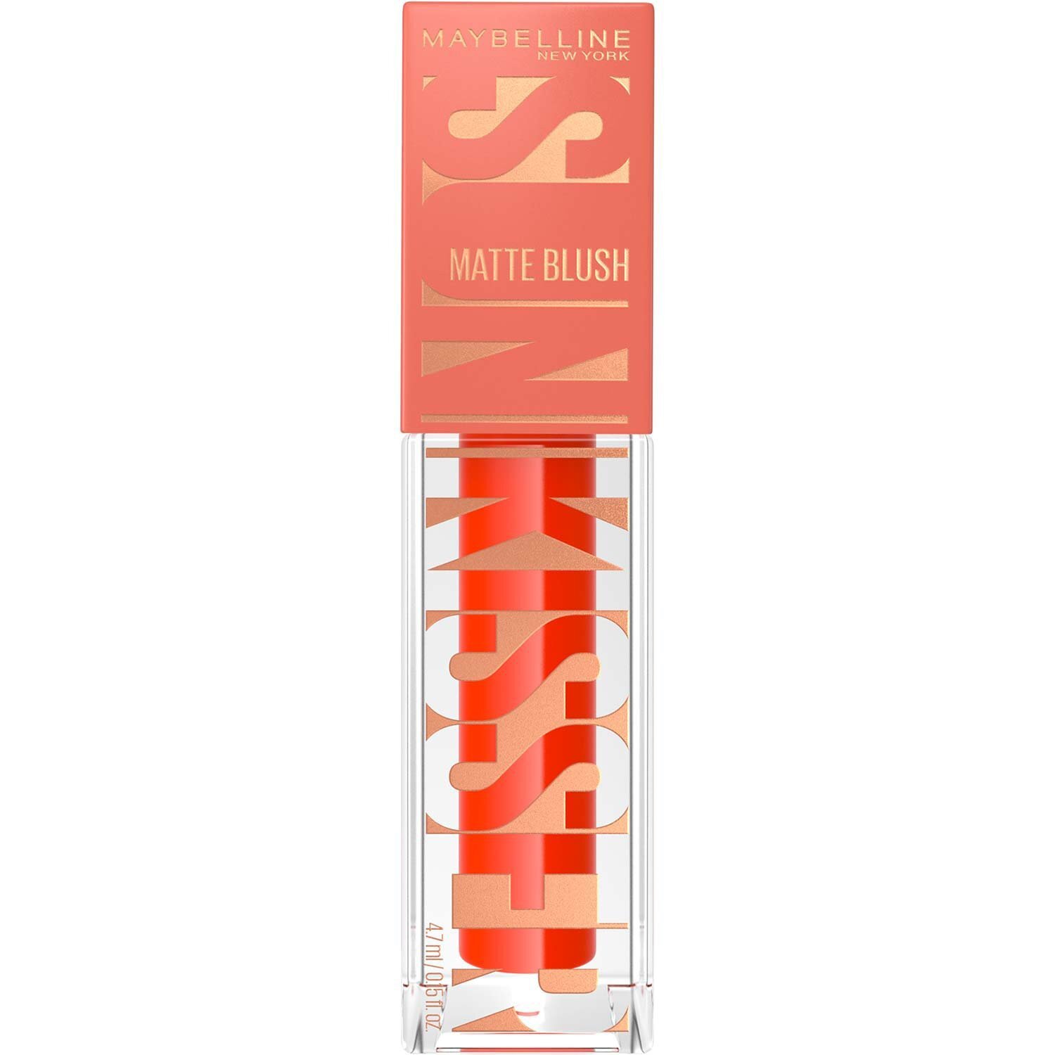Maybelline Sunkisser Matte Blush Ματ Ρουζ σε Υγρή Μορφή Πολλαπλών Χρήσεων 4.7ml - 35 Spritzy Orange