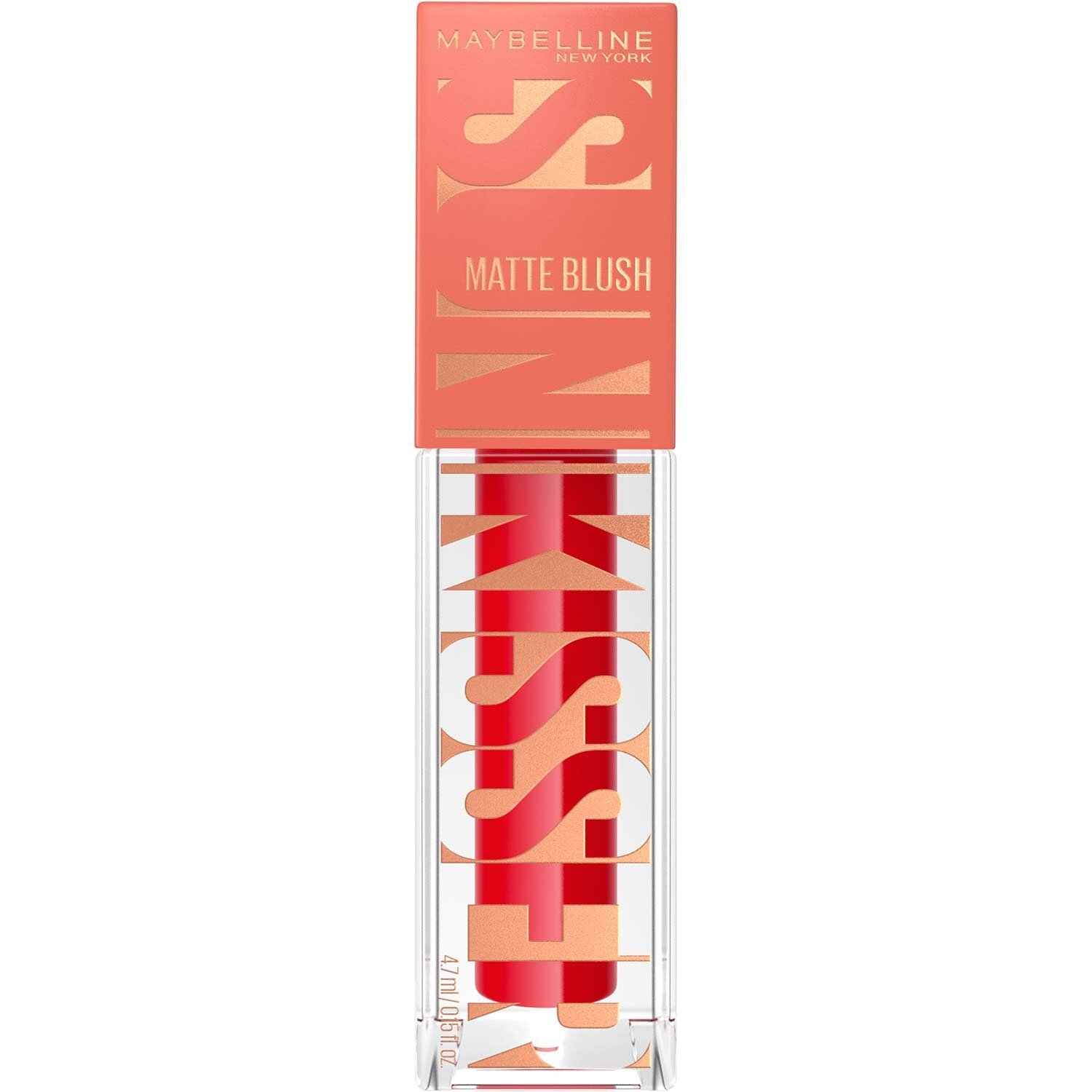 Maybelline Sunkisser Matte Blush Ματ Ρουζ σε Υγρή Μορφή Πολλαπλών Χρήσεων 4.7ml - 36 Spicy Red