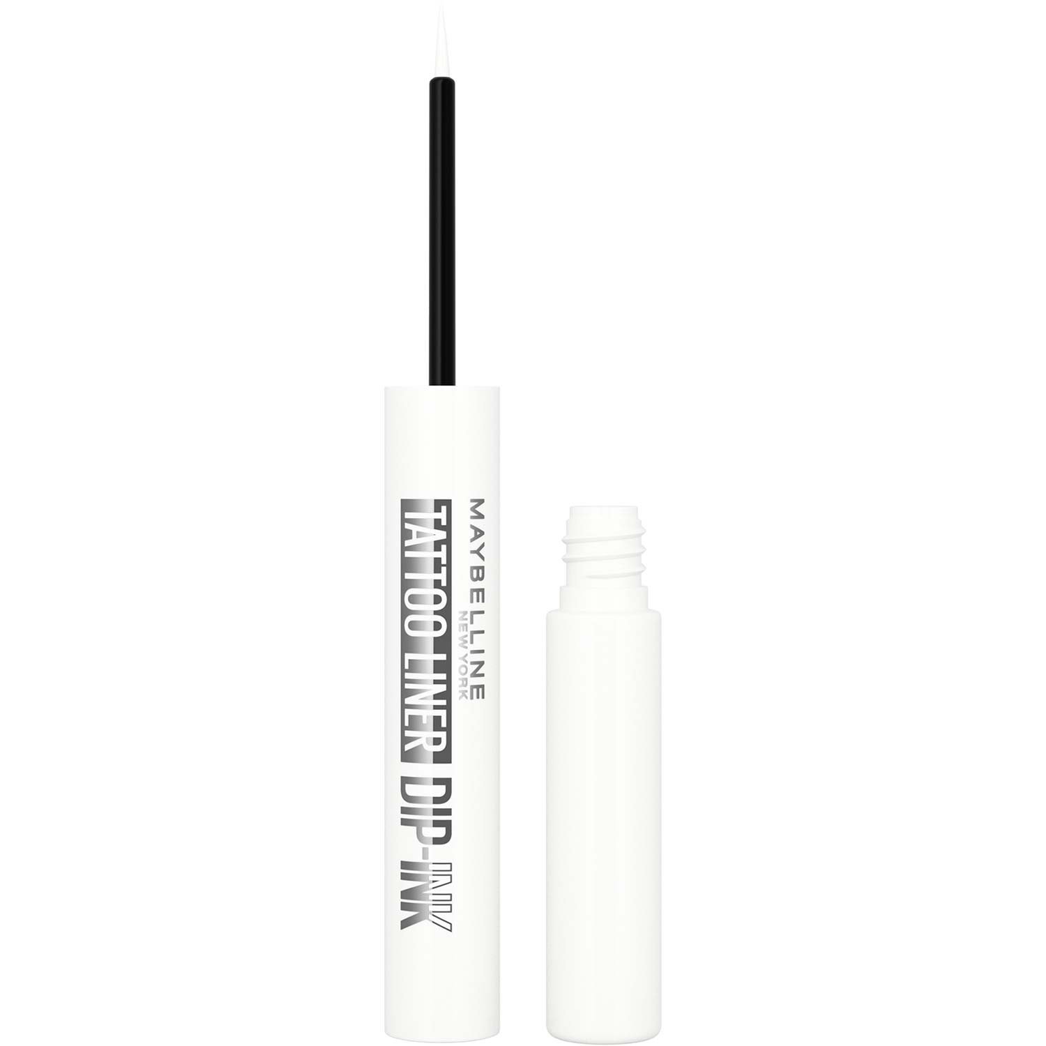 Maybelline Tattoo Liner Dip-Ink Υγρό Eyeliner Μακράς Διάρκειας, Έως & 24 Ώρες 3.5ml - White Canvas