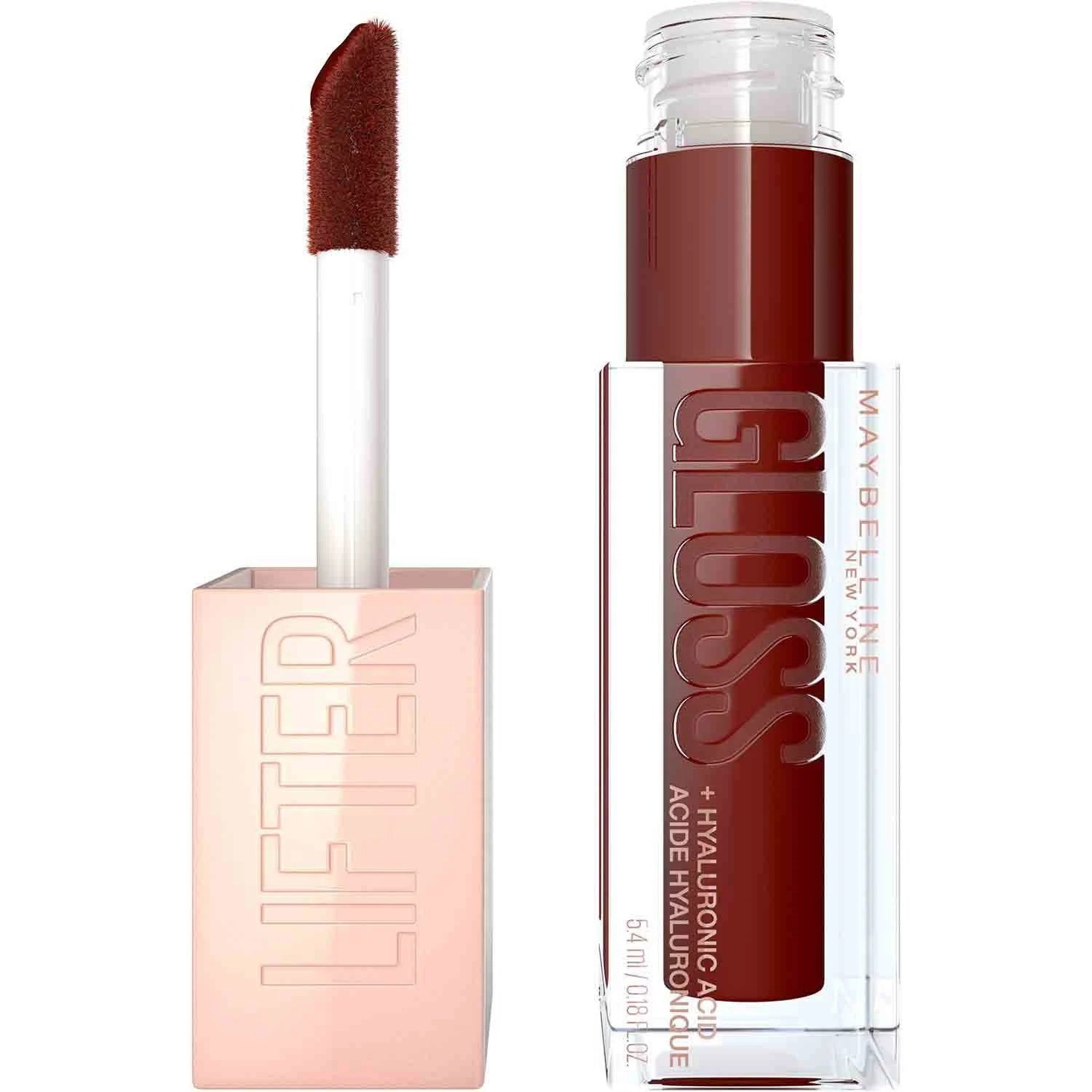 Maybelline Lifter Lip Gloss with Hyaluronic Acid Ενυδατικό Lip Gloss με Υαλουρονικό Οξύ 5.4ml - 28 Maple