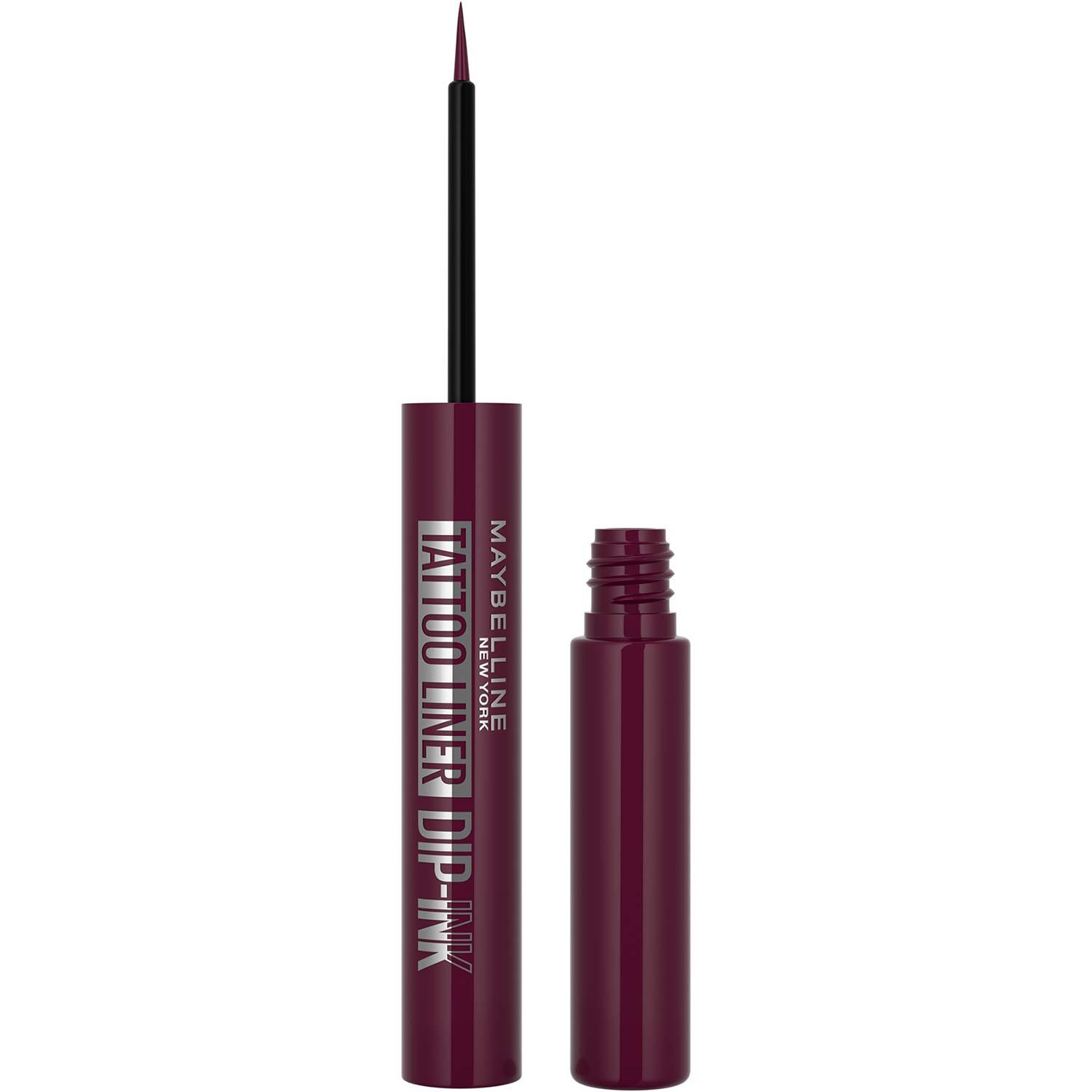 Maybelline Tattoo Liner Dip-Ink Υγρό Eyeliner Μακράς Διάρκειας, Έως & 24 Ώρες 3.5ml - Burgundy Boost