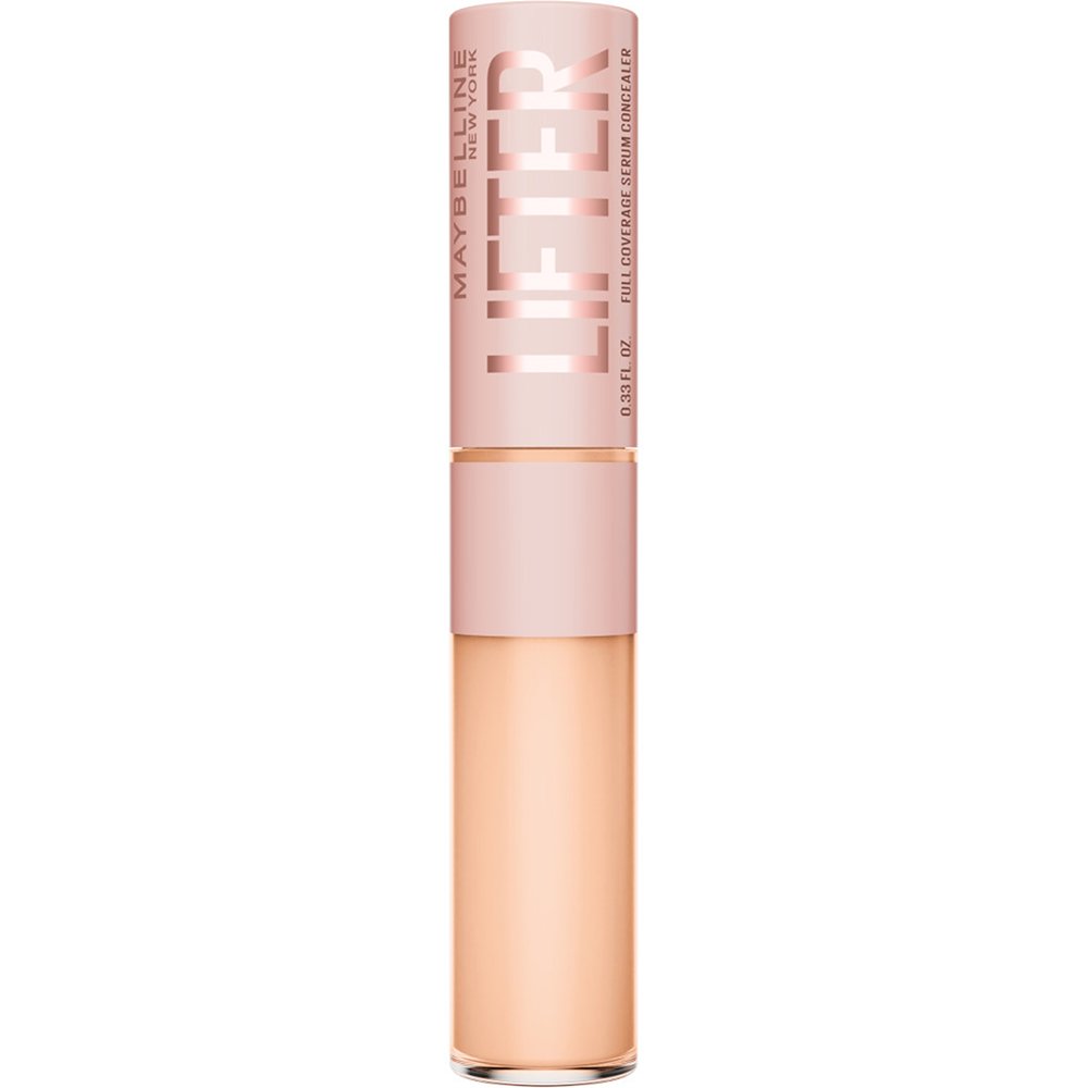 Maybelline Lifter Full Coverage Serum Concealer Ενυδατικό Concealer Ενάντια των Μαύρων Κύκλων με 2% Πεπτίδια για Φυσικό Αποτέλεσμα & Λαμπερή Όψη, 11ml - 15