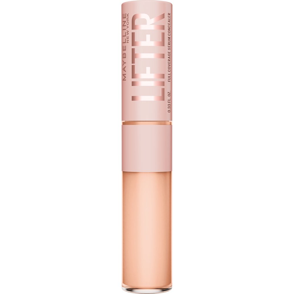 Maybelline Lifter Full Coverage Serum Concealer Ενυδατικό Concealer Ενάντια των Μαύρων Κύκλων με 2% Πεπτίδια για Φυσικό Αποτέλεσμα & Λαμπερή Όψη, 11ml - 20
